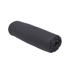 Drap housse TODAY Essential - 90 x 190 cm - 1 personne - 100% Coton uni - Fusain Drap housse TODAY Essential - 90 x 190 cm - 1 personne - 100% Coton uni - Fusain