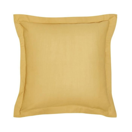 Taie d'oreiller TODAY Essential - 63 x 63+5 cm - 100% Coton uni - Ocre