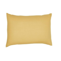 Taie d'oreiller TODAY Essential - 50 x 70+5 cm - 100% Coton uni - Ocre Taie d'oreiller TODAY Essential - 50 x 70+5 cm - 100% Coton uni - Ocre