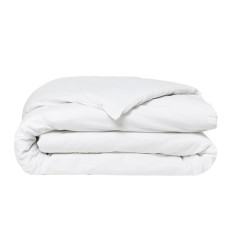 Housse de couette TODAY Essential - 240 x 260 cm - 2 personnes - 100% Coton uni - Craie Housse de couette TODAY Essential - 240 x 260 cm - 2 personnes - 100% Coton uni - Craie