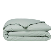 Housse de couette TODAY Essential - 240 x 260 cm - 2 personnes - 100% Coton uni - Celadon Housse de couette TODAY Essential - 240 x 260 cm - 2 personnes - 100% Coton uni - Celadon