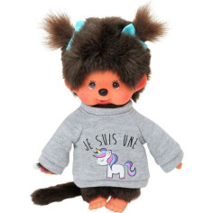 Bandai - Peluche monchhichi licorne 20 cm Bandai - Peluche monchhichi licorne 20 cm