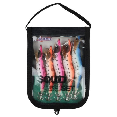 Kit 5 Turluttes - ZACK - 12 a 15 cm - 15 a 22 g