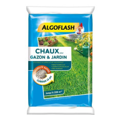ALGOFLASH Chaux pour gazon et jardin - 10 kg ALGOFLASH Chaux pour gazon et jardin - 10 kg