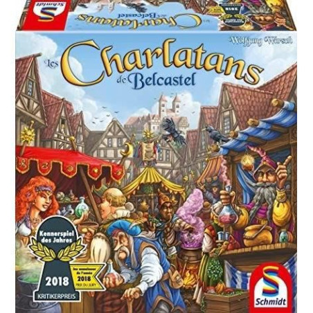 Les Charlatans de Belcastel - Jeux de Société - SCHMIDT SPIELE - Plongez dans l'univers médiéval