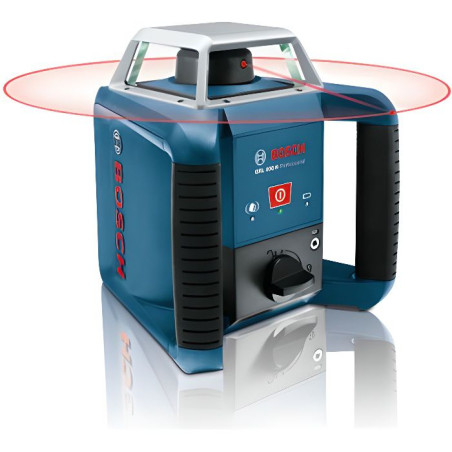Laser rotatif Bosch Professional GRL 400 H - Portée 400 metres de diametre - 0601061800