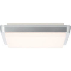 Plafonnier extérieur DEVORA couleur argent led intégré Plafonnier extérieur DEVORA couleur argent led intégré
