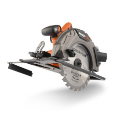 Scie circulaire sans fil 40V Ø185mm - DUAL POWER POWDP25230 - Livrée sans batterie ni chargeur Scie circulaire sans fil 40V Ø185mm - DUAL POWER POWDP25230 - Livrée sans batterie ni chargeur