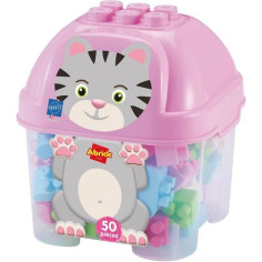ECOIFFIER - 1928 - Baril chat 50 pieces - Abrick ECOIFFIER - 1928 - Baril chat 50 pieces - Abrick