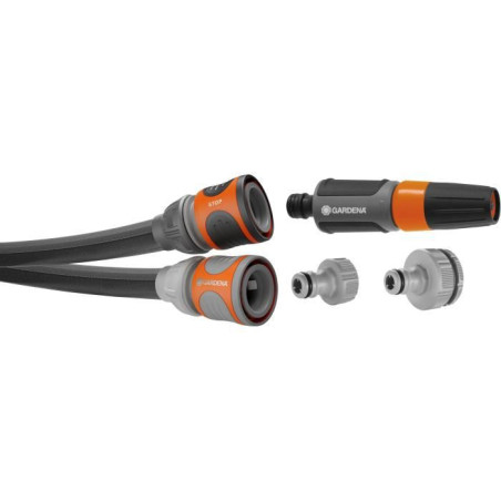 Kit tuyau Liano™Life 30m - GARDENA - Résistance a la pression : 22 bar - Longueur : 30 m Ø int. 13 mm