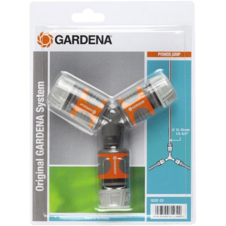GARDENA Nécessaire de dérivation  Raccordement triple  Compatibilité Original GARDE