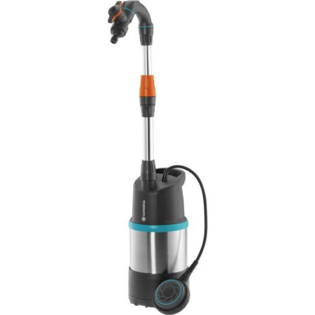 GARDENA Pompe pour collecteur d'eau de pluie 4700/2 inox 550W Débit 4700l/h & press