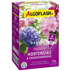 Engrais Hortensias et Rhododendrons - ALGOFLASH NATURASOL - 1 kg Engrais Hortensias et Rhododendrons - ALGOFLASH NATURASOL - 1 kg