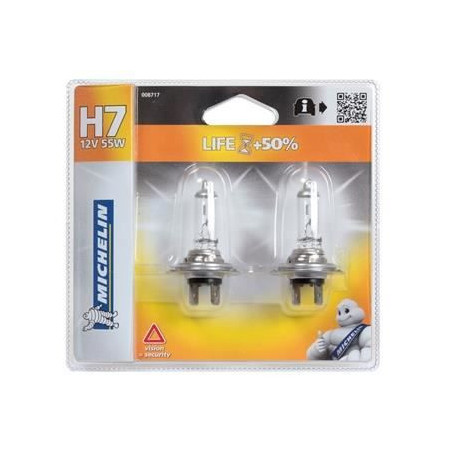 MICHELIN Life +50% 2 H7 12V 55W