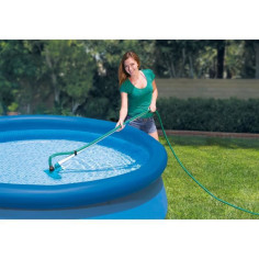 Intex - 28002 - Kit d'entretien épuisette balai venturi manche 2m39 Intex - 28002 - Kit d'entretien épuisette balai venturi manche 2m39