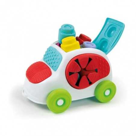 Voiture sensorielle - Clementoni - Clemmy - Cubes souples -Découverte des sens - Des 6 mois