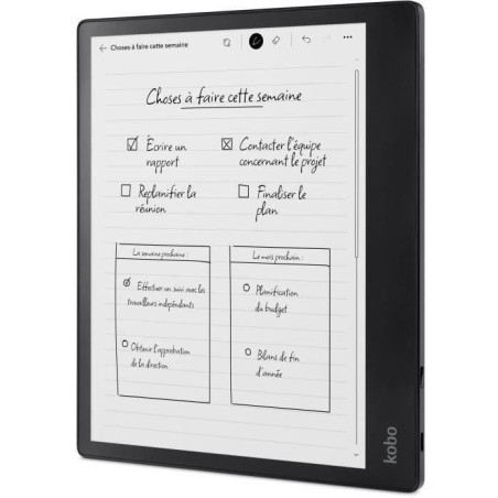 Liseuse Kobo Elipsa 2E – Écran tactile 10,3 – Stylet inclus – WiFi – eBook Reader