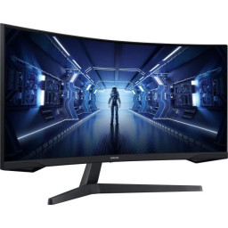 Ecran PC Gamer Incurvé - SAMSUNG - ODYSSEY G5 - G55T C34G55TWWP - 34'' UWQHD - Dalle