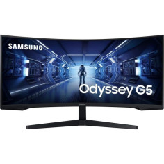 Ecran PC Gamer Incurvé SAMSUNG ODYSSEY G5 - 34'' - Dalle VA - 1 ms - 165Hz - HDMI / Display Port Noir