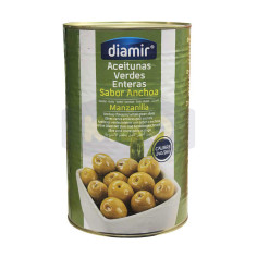 DIAMIR Olives vertes entiers 5kg Antananarivo Madagascar