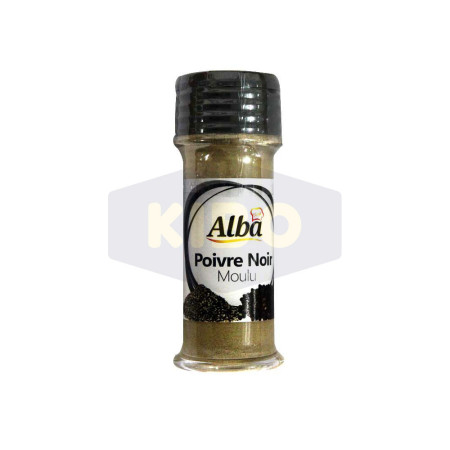 ALBA FOOD Poivre noir moulu 45g Antananarivo Madagascar