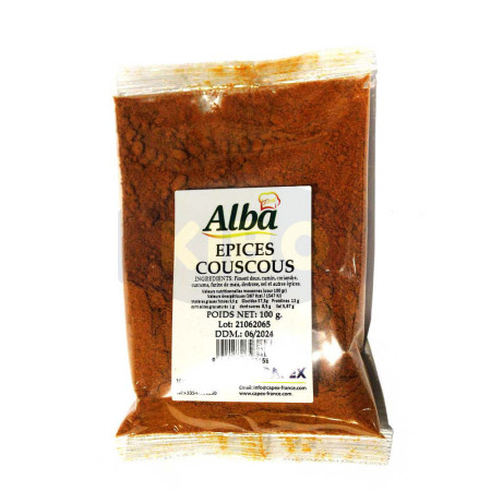 ALBA FOOD Epices couscous 100g Antananarivo Madagascar