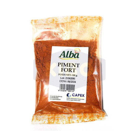 ALBA FOOD Piment fort 100g Antananarivo Madagascar