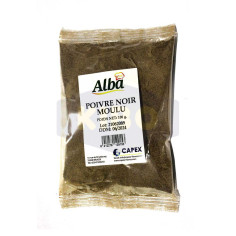 ALBA FOOD Poivre noir moulu 100g Antananarivo Madagascar