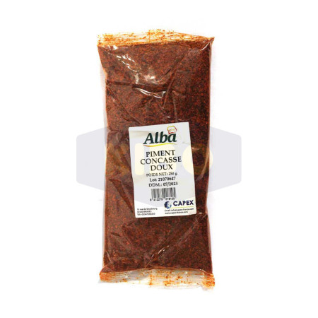 ALBA FOOD Piment concassé doux 250g Antananarivo Madagascar