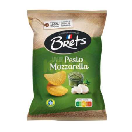 Chips saveur pesto mozzarella 125g