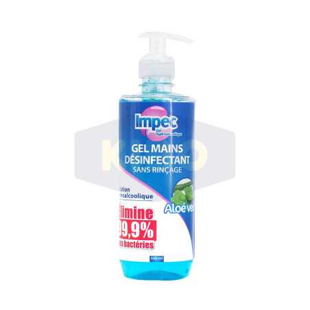 Gel mains désinfectant Aloe Vera 500ml