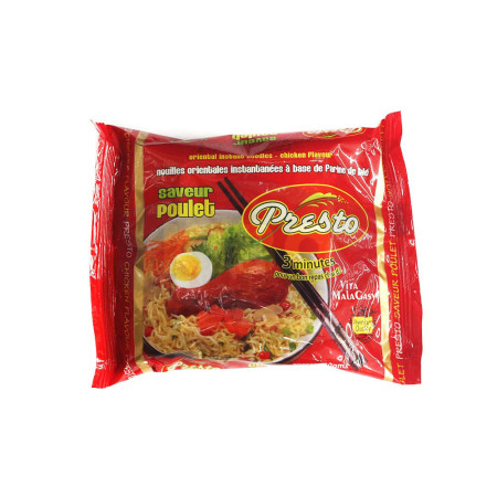 PRESTO Nouilles instantanées poulet 80g Antananarivo Madagascar