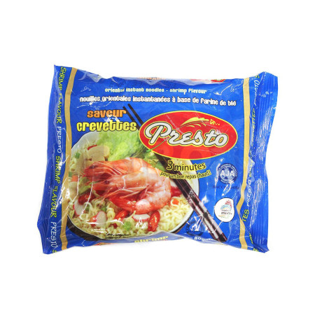 PRESTO Nouilles instantanées crevette 80g Antananarivo Madagascar