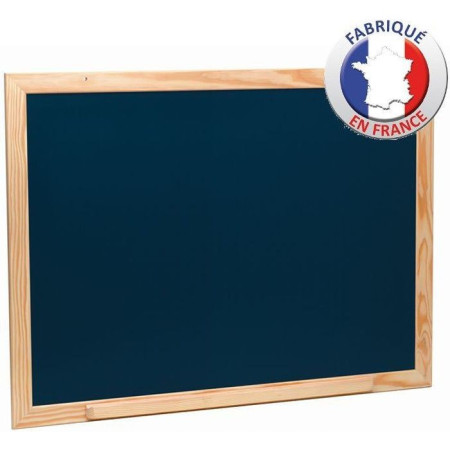 JEUJURA Grand Tableau Noir en Bois 88cm x 66cm