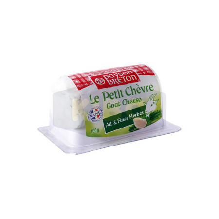 PAYSAN BRETON Bûche de chèvre ail et fines herbes 100g Antananarivo Madagascar