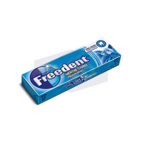 Chewing-gum menthe givrée sans sucre 10 dragées
