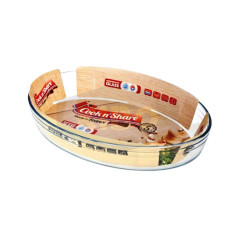 COOK'N SHARE Plat ovale 40x27x7cm 4