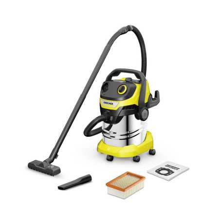 Aspirateur eau et poussiere KARCHER WD 5 S V-30/5/22 - Cuve inox 30 L - 1100W (Fonction soufflerie)