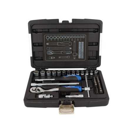 Coffret clé àdouille et embouts de mécanicien DEXTER, 39 pièces