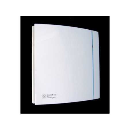 Aérateur extracteur intermittent à détection d'humidité S&P Silent design 100 mm
