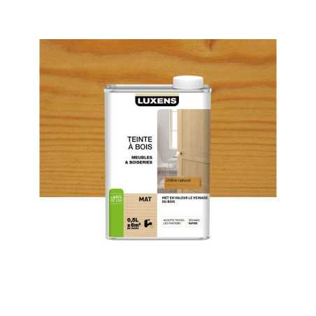 Teinte à bois LUXENS, 0.5L, chene naturel mat