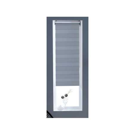 Store Enrouleur Jour / Nuit, Gris Quebec Granit, L.75 X H.250 Cm