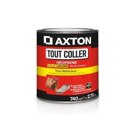 Colle Néoprène Liquide Tout Coller Axton, 740 Ml