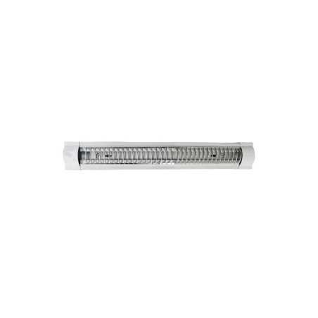 Reglette fluo avec grille 1x20W ZJ-09*