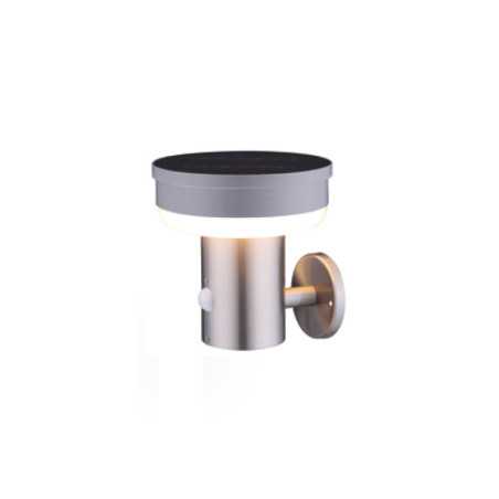 Silver applique a detection D16 H16.5cm 40LED Blanc ext