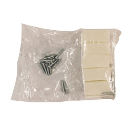 Lot de 10 rails 5cm blanc...