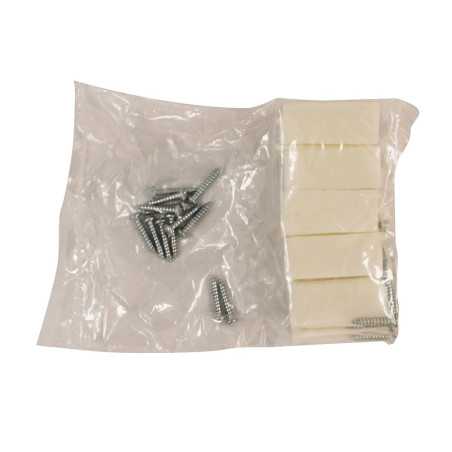 Lot de 10 rails 5cm blanc pour Sur'line INT/EXT