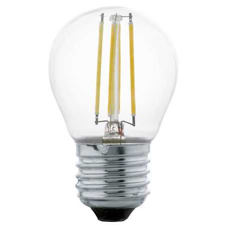 Ampoule LED déco blanc chaud E27 4 W D45