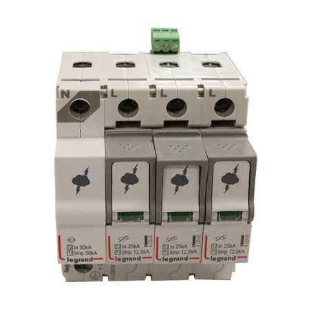 Parafoudre T1+T2 12,5KA 3P+N NG+SD