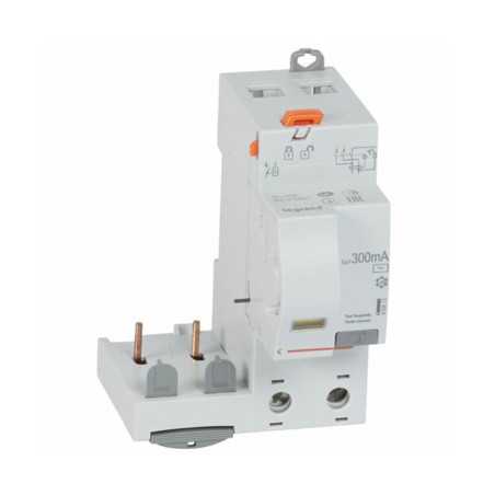 Bloc différentiel 300MA 40A type AC pour 2P 2 modules